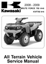 Thumbnail 2008 2009 Kawasaki Brute Force KVF 750 Service Manual