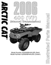 Thumbnail 2006 Arctic Cat AC 400VP Manual Service Repair Manual