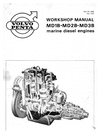 Thumbnail Volvo Penta MD1B-2B-3B Workshop service Manual download