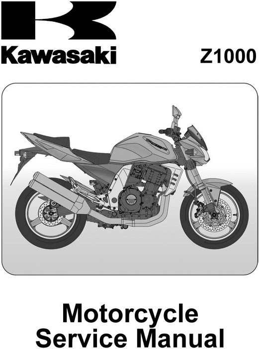Product picture 2000-2003 Kawasaki Z1000 Service & Repair Manual Download
