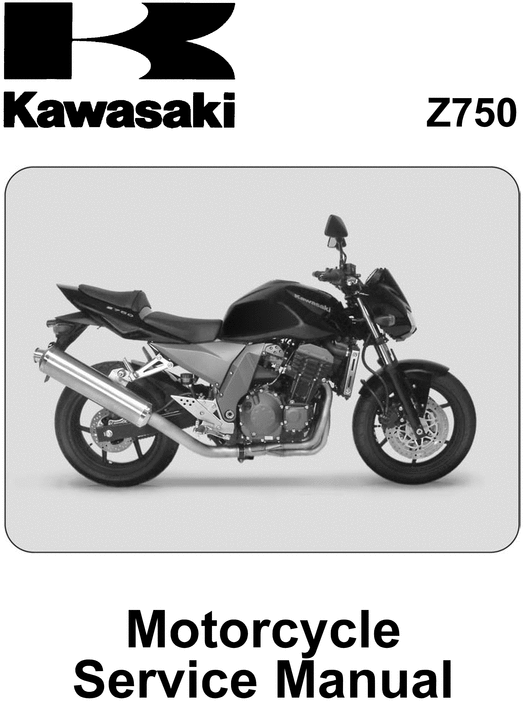 Product picture 2003 Kawasaki Z750 Service & Repair Manual Download